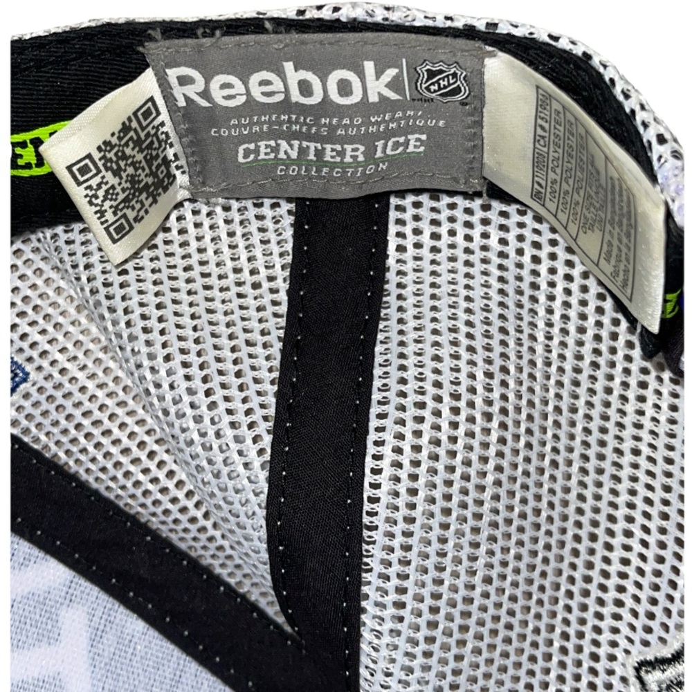 NWOT Reebok Center Ice Toronto Maple Leafs Mesh SnapBack Baseball Hat - Picture 4 of 5